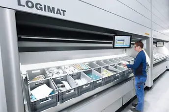 SSI Logimat vertikális tárolóautomata