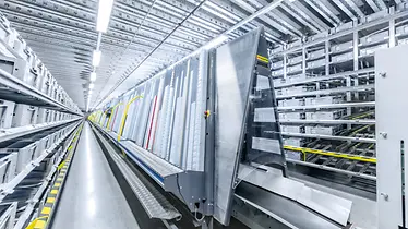 A-Frame automatizált komissiózó rendszer