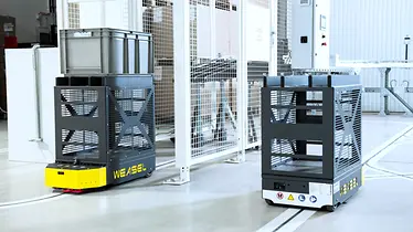 WEASEL® Lite AGV raktári szállító járművek